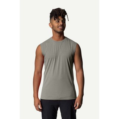 Houdini M's Pace Air Tank Geyser Grey