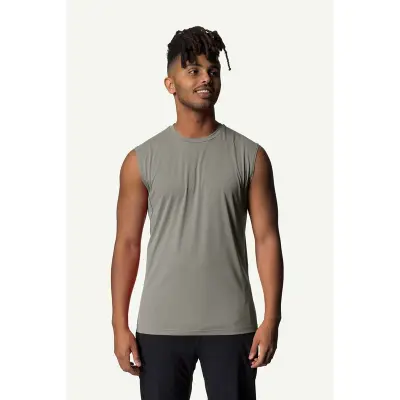 Houdini M's Pace Air Tank Geyser Grey Geyser Grey XXL