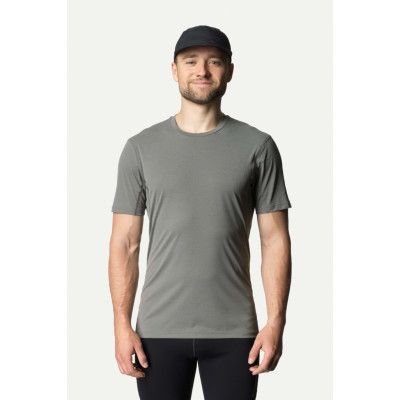 Houdini M's Pace Air Tee, Geyser Gray, XXL