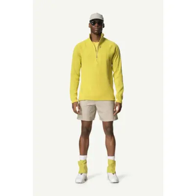 Houdini M's Pace Flow Half Zip, Be the Light Green, XL