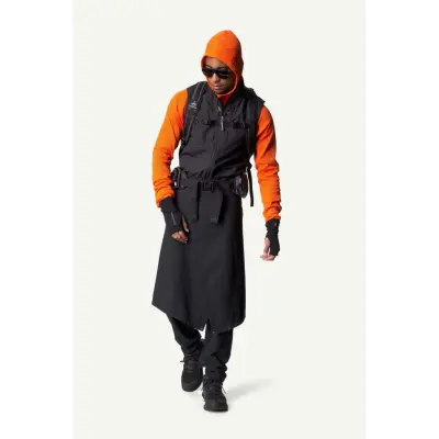 Houdini M's Pace Flow Houdi, Sunset Orange, L