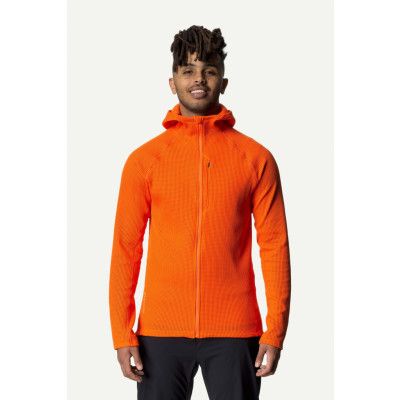 Houdini M's Pace Flow Houdi, Sunset Orange, XS