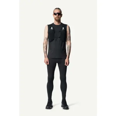 Houdini M's Pace Trail Tights, True Black, XXL