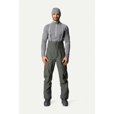 Houdini M's Rollercoaster Bib Pants, Baremark Green, L