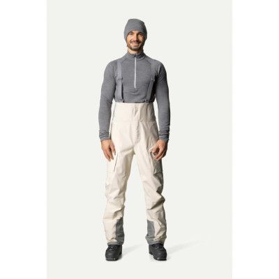 Houdini M's Rollercoaster Bib Pants, Sugar Snow, XL