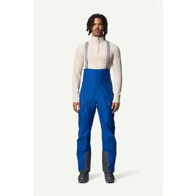Houdini M's Rollercoaster Bib Pants Tribe Blue Tribe Blue XL
