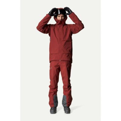 Houdini M's Rollercoaster Pants, Deep Red, XXL