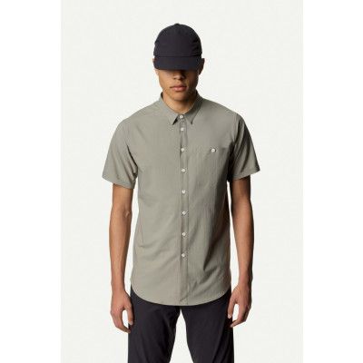 Houdini M's Shortsleeve Shirt, In Between Green, S