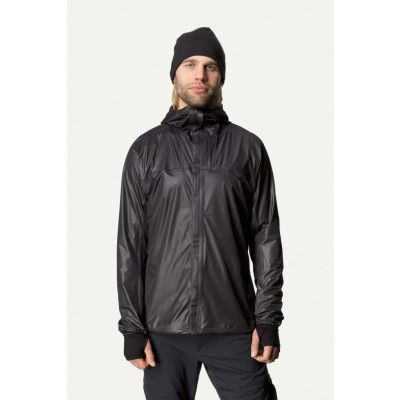 Houdini M's The Orange Jacket, True Black, XS