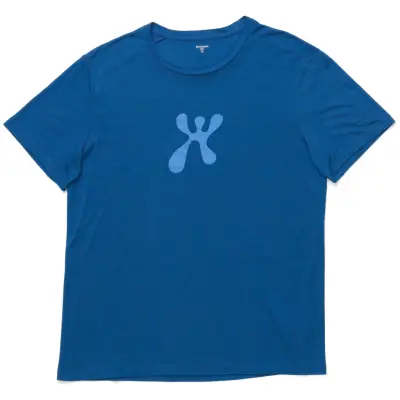 Houdini M's Tree Message Tee Oh Blue/Reconnect