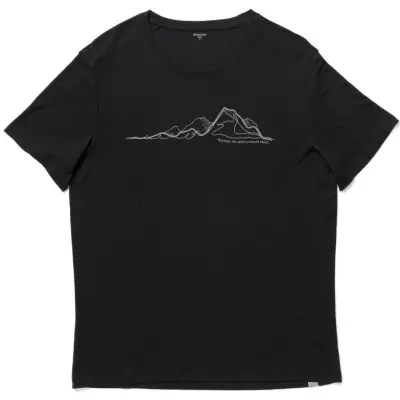 Houdini M's Tree Message Tee True Black