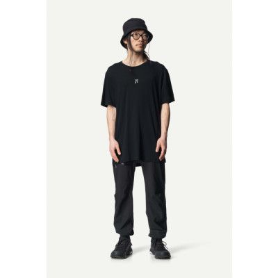 Houdini M's Tree Message Tee, True Black/FTN, L