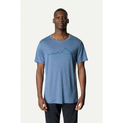 Houdini M's Tree Message Tee, True Blue, M