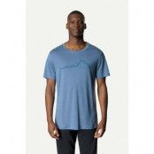 Houdini M's Tree Message Tee, True Blue, S