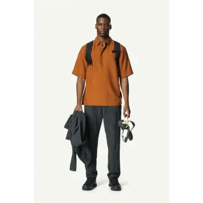 Houdini M's Tree Polo Shirt, Cinnamon Brown, M