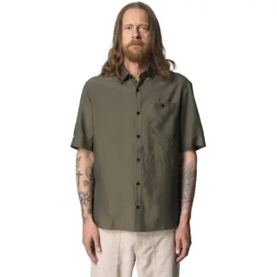 Houdini M's Tree Shortsleeve Shirt Dawn Green