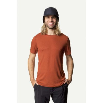 Houdini M's Tree Tee, Mahogany Red, XS