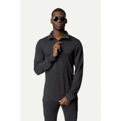 Houdini M's Wander Half Zip, True Black, M