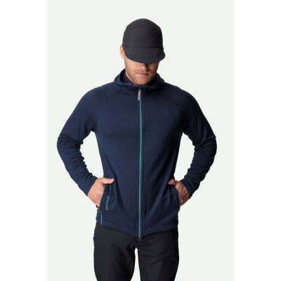 Houdini M's Wooler Houdi, Blue Illusion/Blue, M