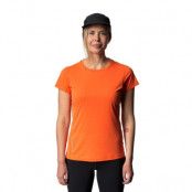 Houdini Pace Air Tee Women Sunset Orange