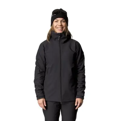 Houdini Pace Softshell Jacket Women True Black True Black XS