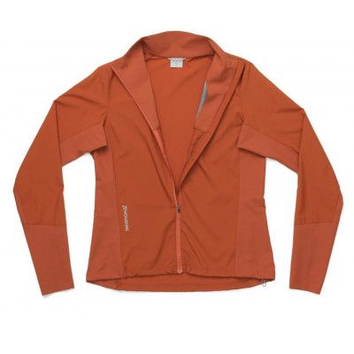 Houdini Pace Wind Jacket Women Mahogany Red