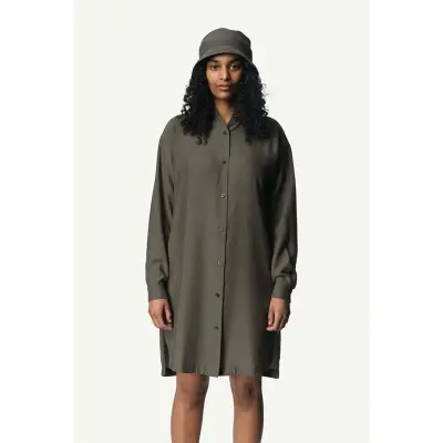 Houdini Tree Dress Women Dawn Green Dawn Green M