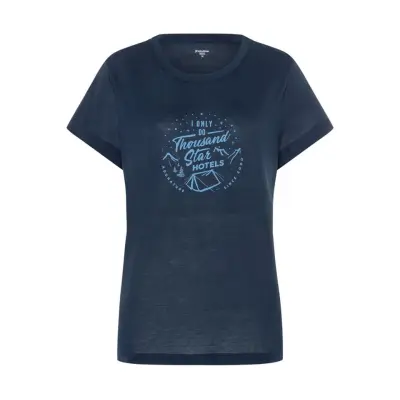 Houdini Tree Message Tee Women Blue Illusion/Star L