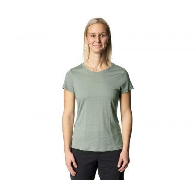 Houdini Tree Tee Women Frost Green