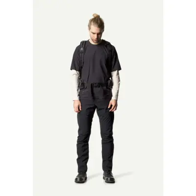 Houdini Weather Tee, True Black, S/M