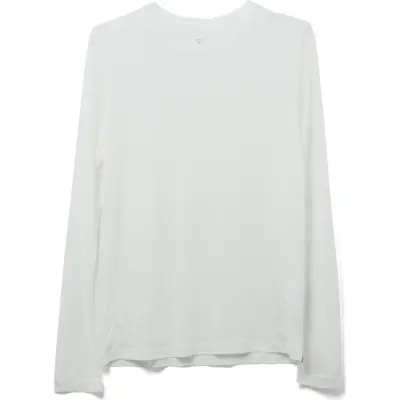 Houdini Women's Tree Long Sleeve Tee Powderday White