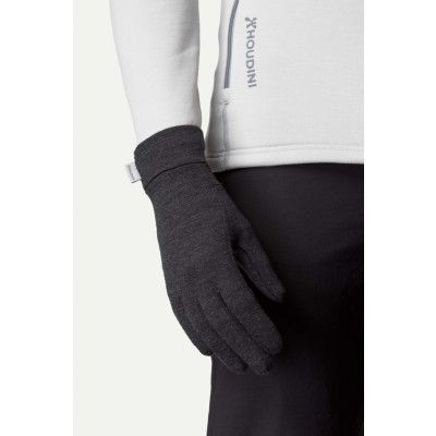 Houdini Wool Liner, True Black, M