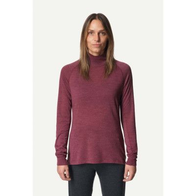 Houdini W's Activist Turtleneck, Cab Red, M
