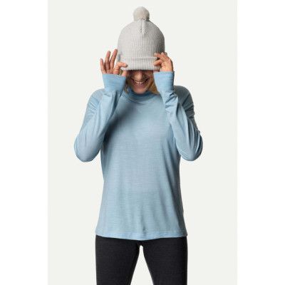 Houdini W's Activist Turtleneck, Husky Blue, XL