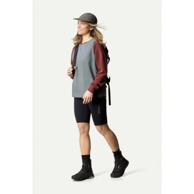 Houdini W's Adventure Short Tights, True Black, XS