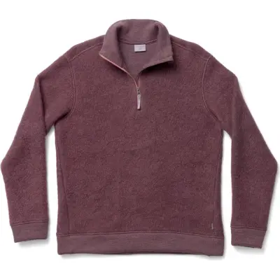 Houdini W's Alto Half Zip Merino Mix Red Illusion
