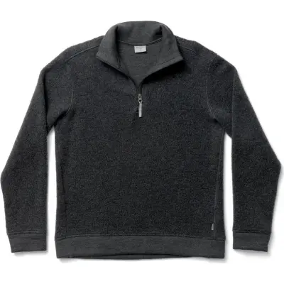 Houdini W's Alto Half Zip Merino Mix True Black