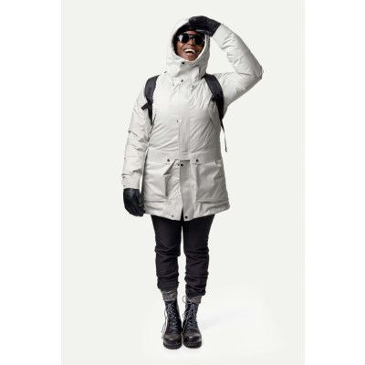 Houdini W's Bombastic Parka, Parachute White, M