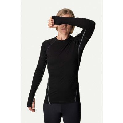 Houdini W's Desoli Crew, True Black, XS