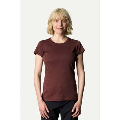 Houdini W's Dynamic Tee, Ganache Red, L
