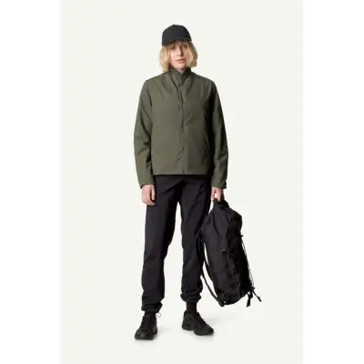 Houdini W's Enfold Jacket, Baremark Green, XS