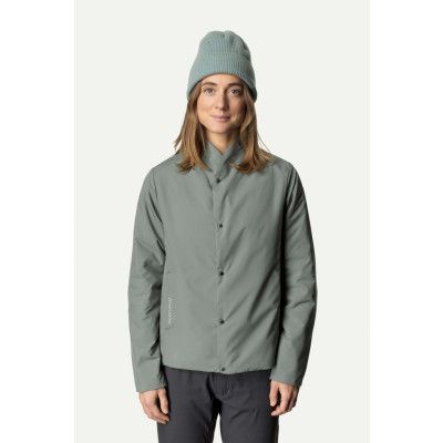 Houdini W's Enfold Jacket, Geyser Gray, XL