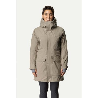 Houdini W's Fall in Parka, Reed Beige, XXS
