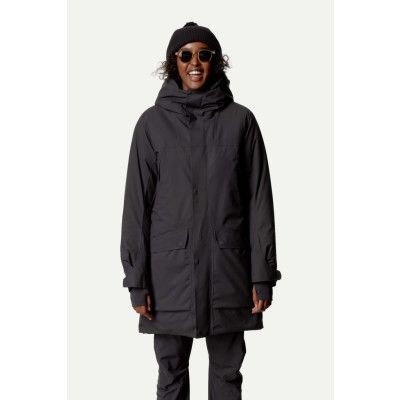 Houdini W's Fall in Parka, True Black, XS