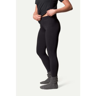 Houdini W's Long Power Tights, True Black, M