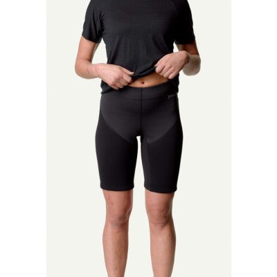 Houdini W's Mix Mid Tights, True Black, S