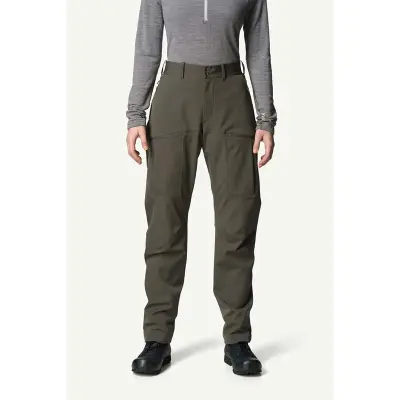 Houdini W's More Pants Baremark Green - M