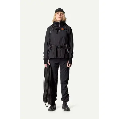 Houdini W's Motion Top Pants, True Black, XXS