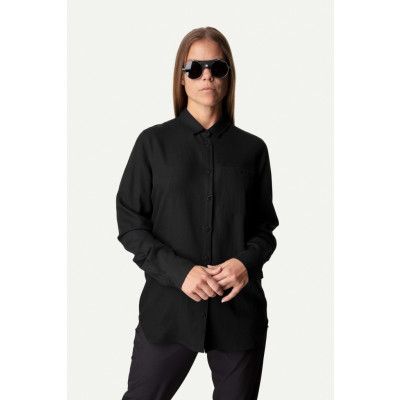 Houdini W's Out And About Shirt, True Black, XS