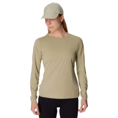 Houdini W's Pace Air LS Tee Powder Green Powder Green L